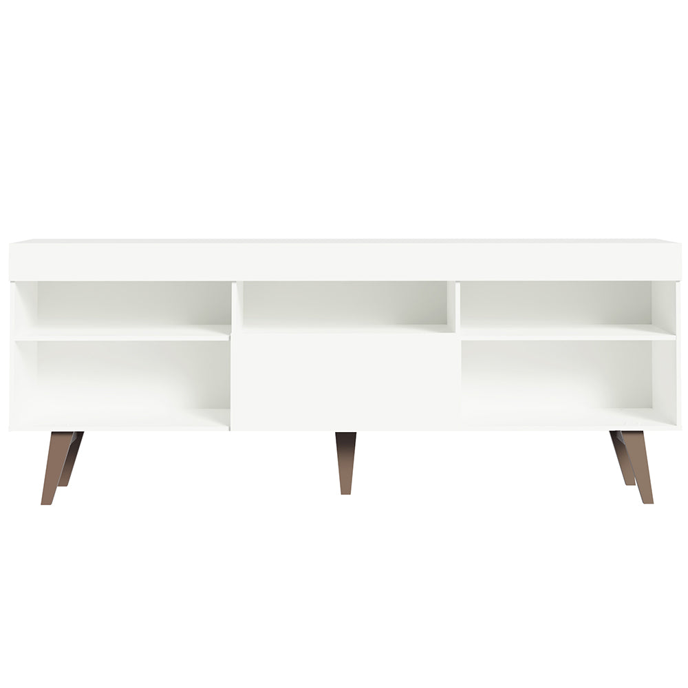 Rack para TV de hasta 75 pulgadas Lille Madesa 180 cm 1 Puerta Blanco