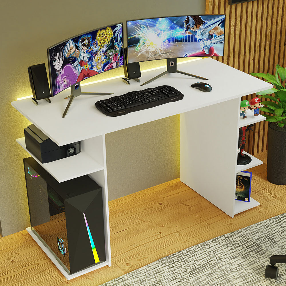 Escritorio Gamer para Computadora 9424 Blanco