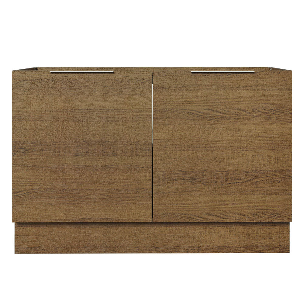 Bajo Mesada Cocina 120 x 60 cm 2 Puertas (Sin Mesada) Marrón Stella Madesa