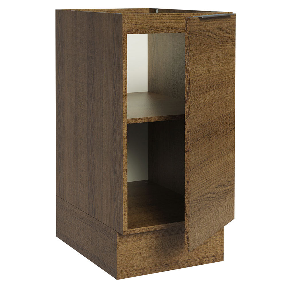 Bajo Mesada Cocina 35 x 60 cm 1 Puerta (Sin Mesada) Marrón Stella Madesa