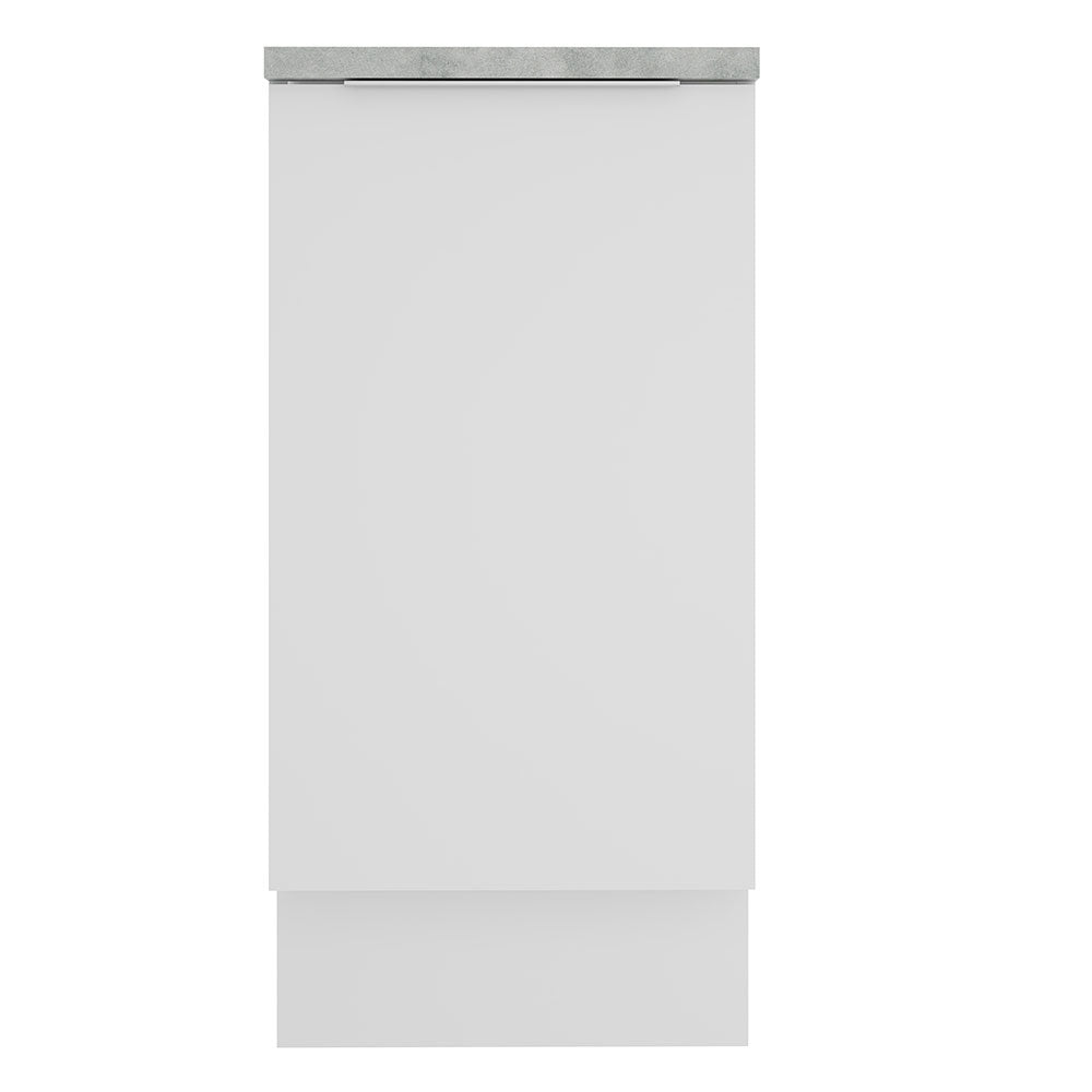 Bajo Mesada Cocina 40 x 60 cm 1 Puerta (Con Mesada) Blanco Stella Madesa
