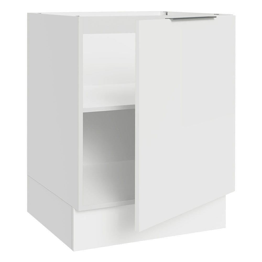 Bajo Mesada Cocina 60 x 60 cm 1 Puerta (Sin Mesada) Blanco Stella Madesa