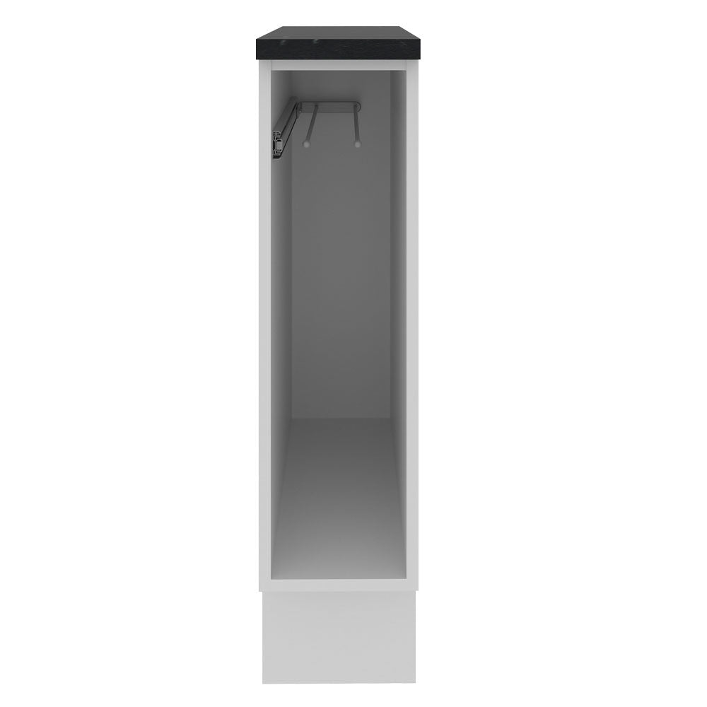 Bajo Mesada Cocina Porta Repasador 100% MDF Blanco Acordes Madesa