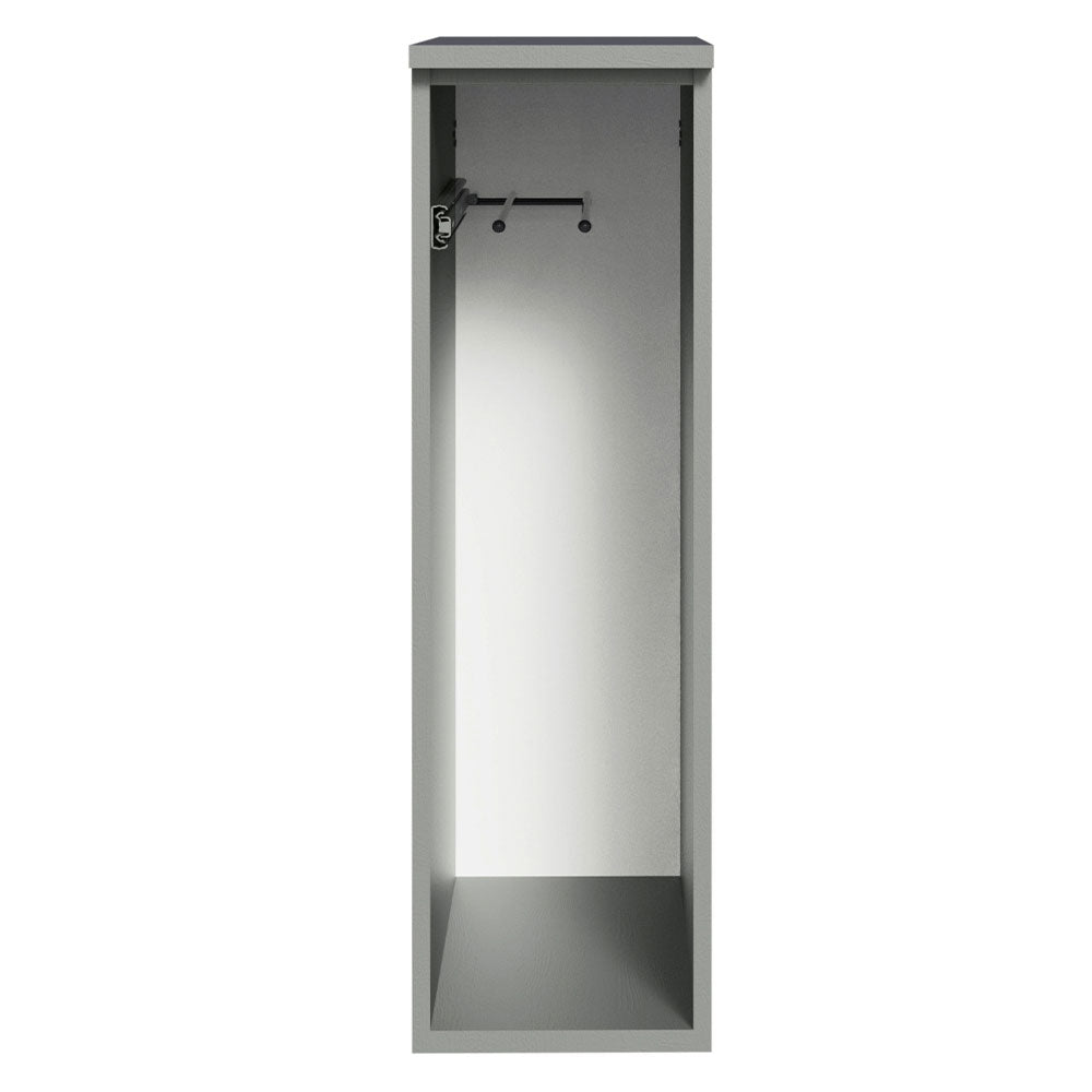 Bajo Mesada Porta repasador 20 cm Flotante Gris Nice