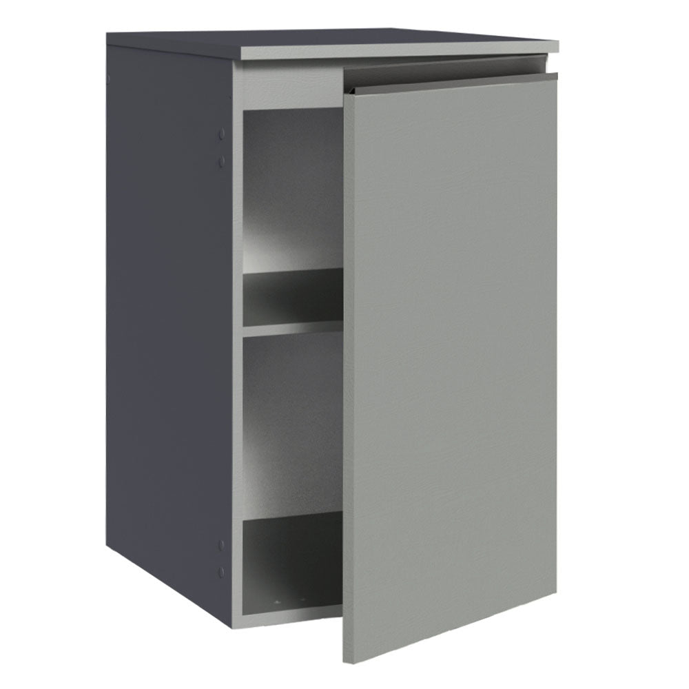 Bajo Mesada 40 cm 1 Puerta Nice Gris