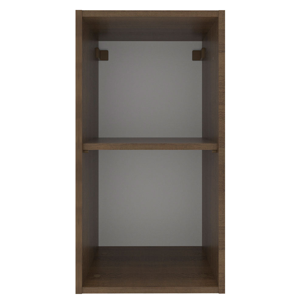 Alacena Cocina 35 cm 1 Puerta Marrón/Blanco Stella Madesa