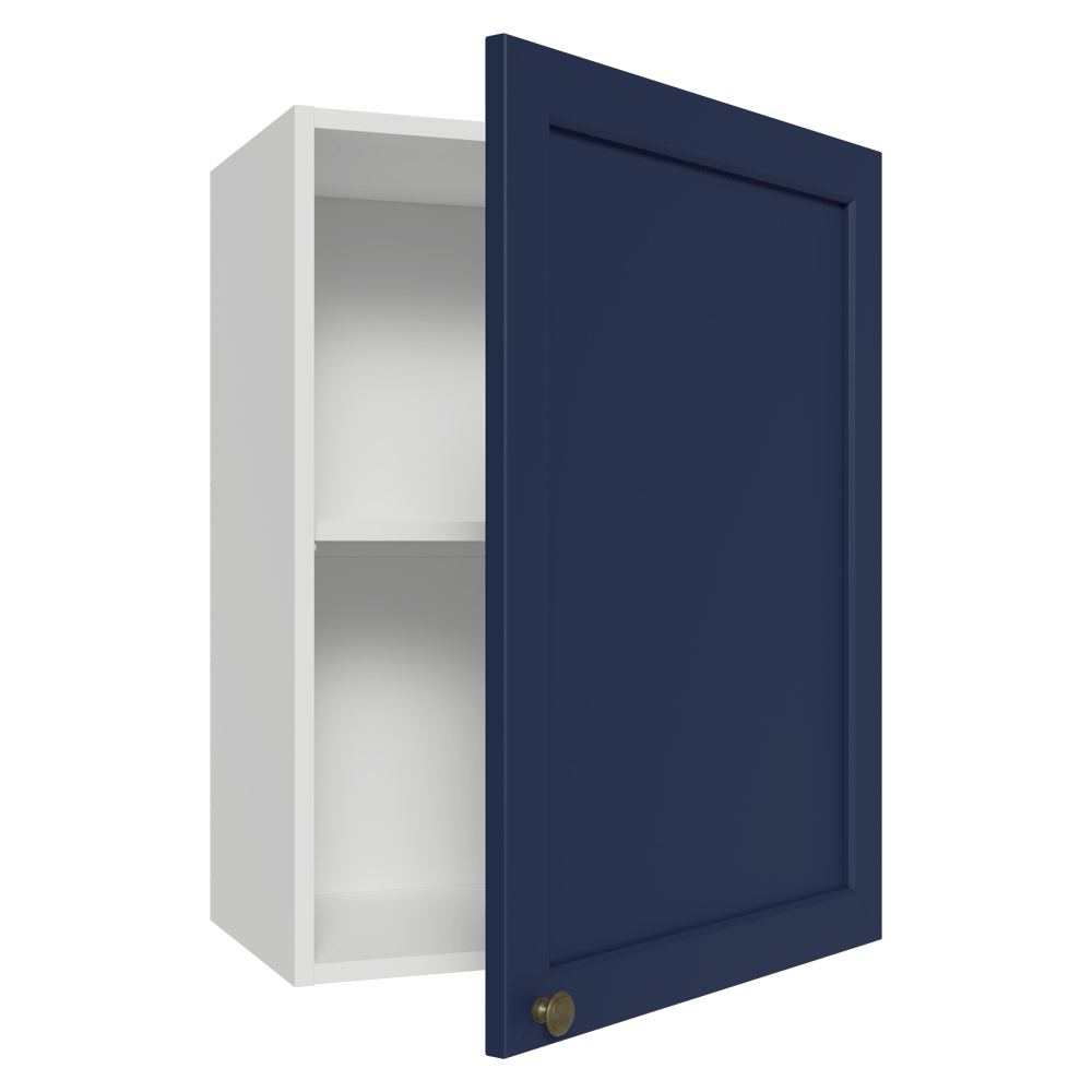 Alacena 50 cm 1 Puerta Vik Blanco/Azul