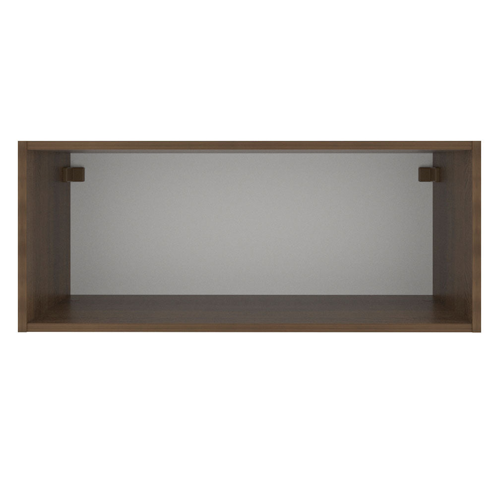 Alacena 80 cm 1 Puerta Stella Marrón/Blanco