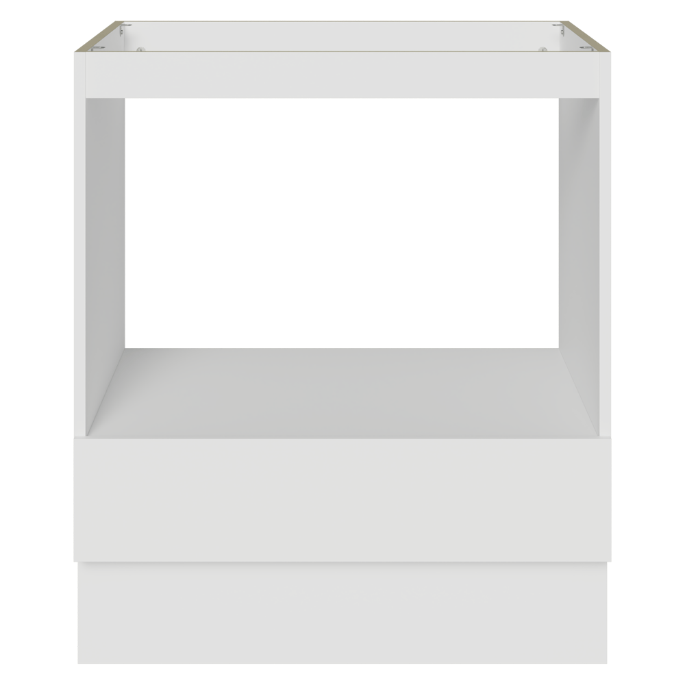 Bajo Mesada para Horno/Microondas 70 x 60 cm 1 Cajón (Sin Mesada) Blanco Madesa