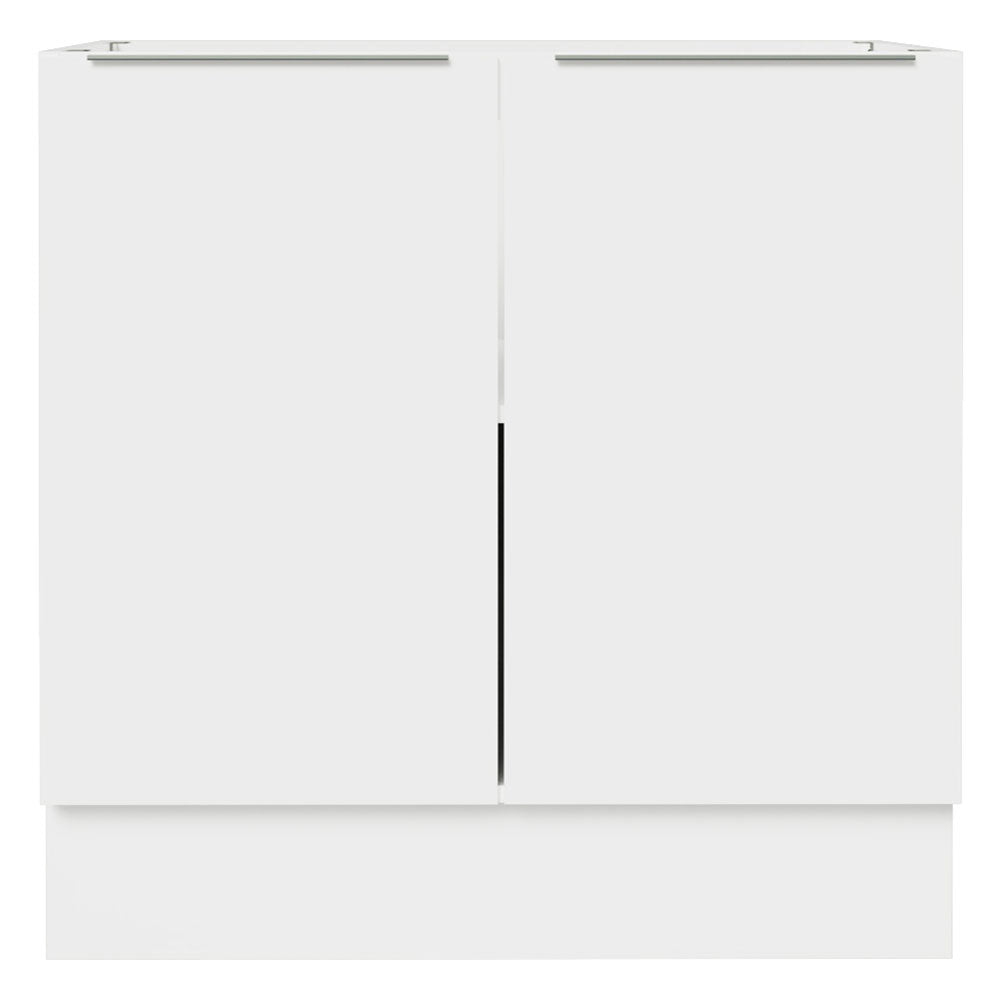 Bajo Mesada Cocina 80 x 60 cm 2 Puertas (Sin Mesada) Blanco Stella Madesa