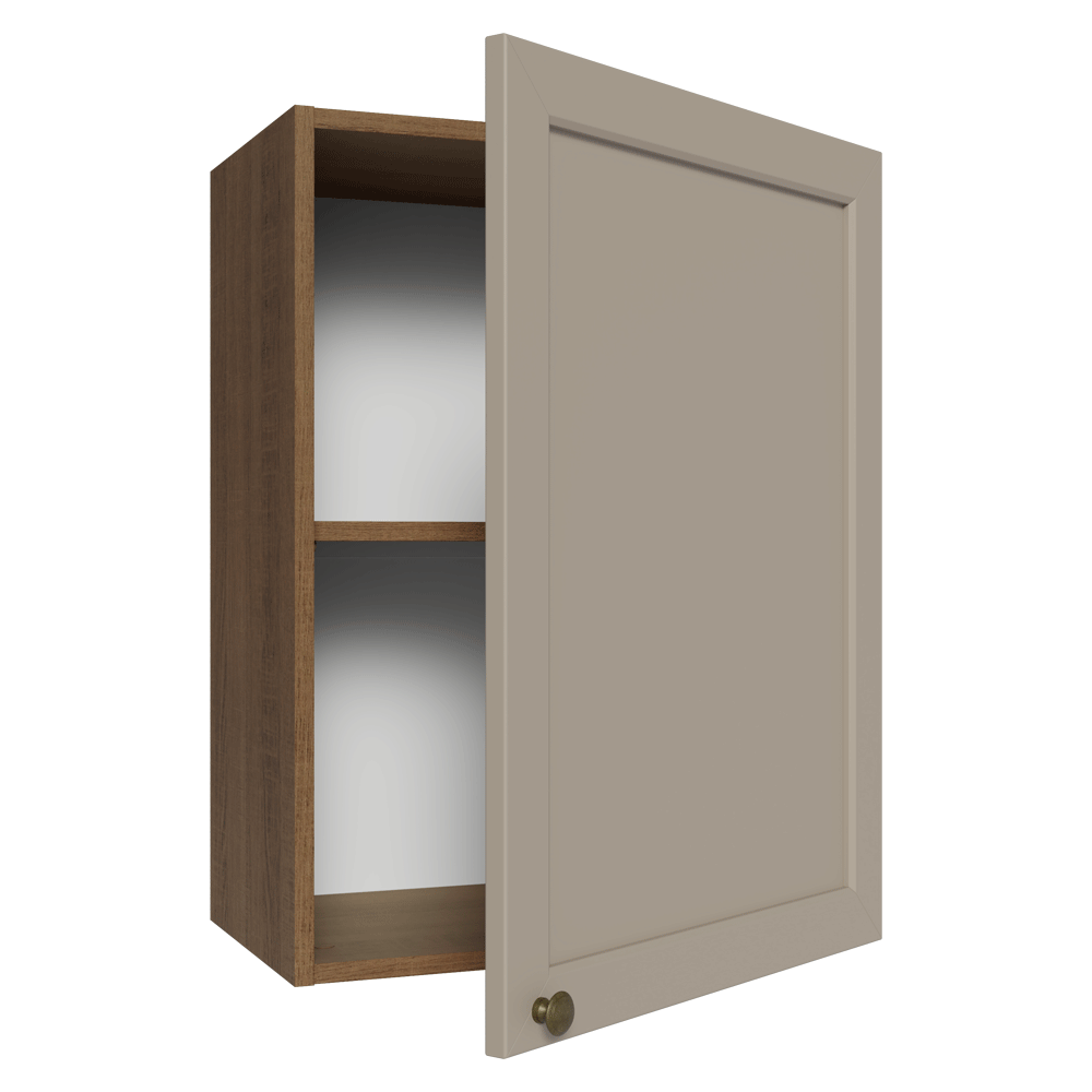Alacena Cocina 50cm 1 Pueta Marrón/Crema Vik Madesa