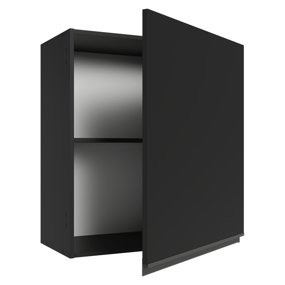 Alacena 60 cm 1 Puerta Negro Nice Madesa