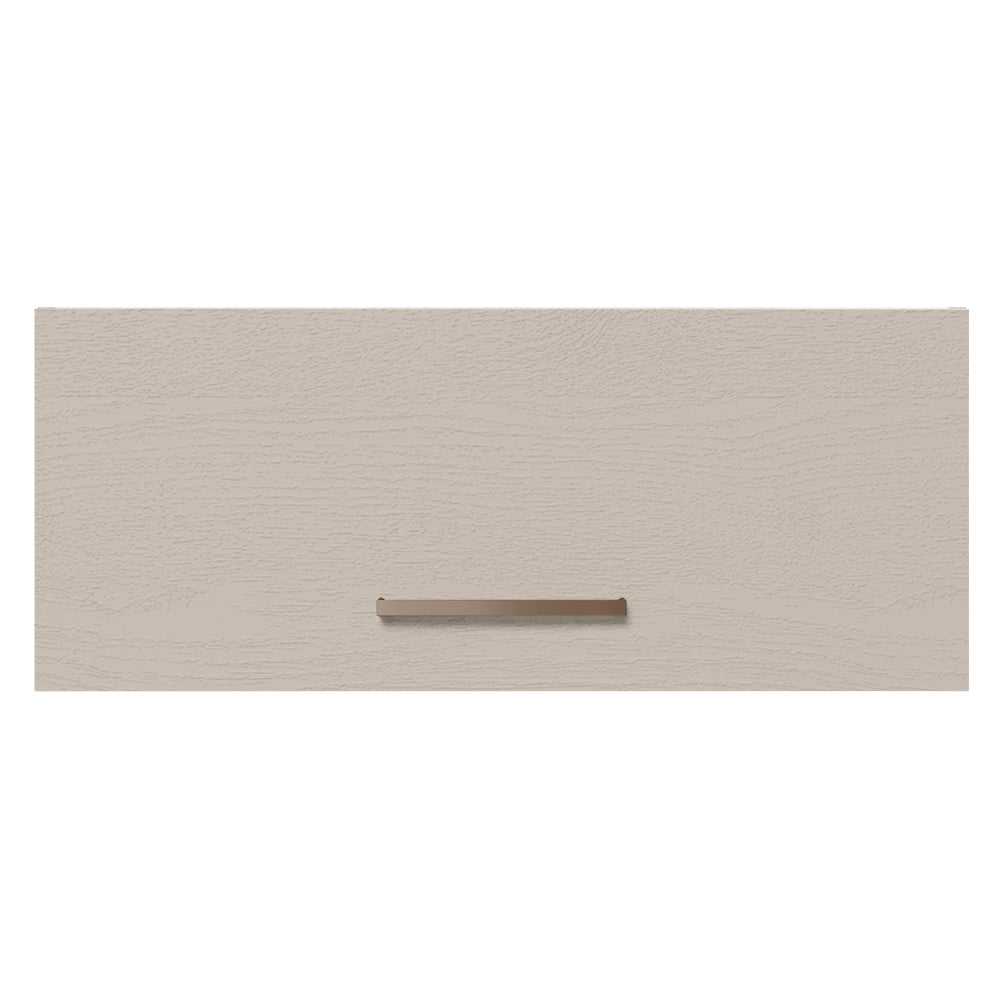 Alacena 80 cm 1 Puerta Rebatible Blanco/Crema Agata Madesa