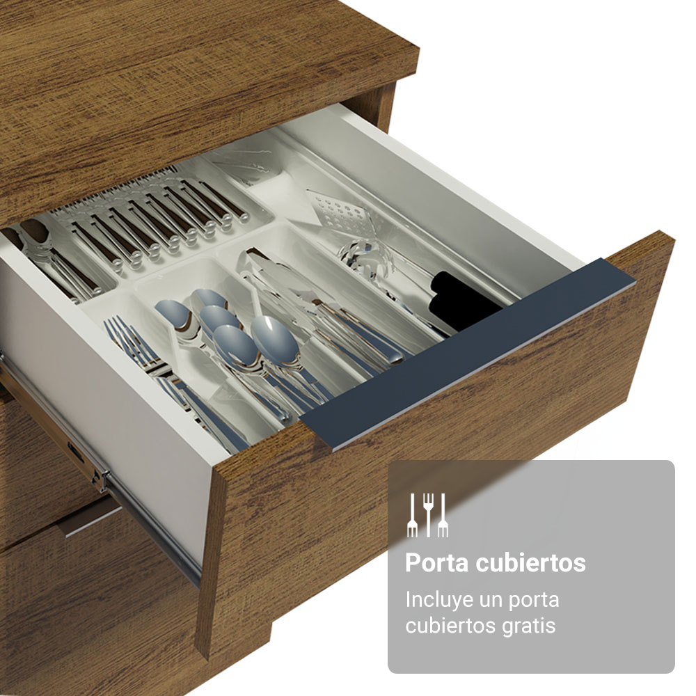 Combo completo de Cocina Madesa Stella 190cm MM 03