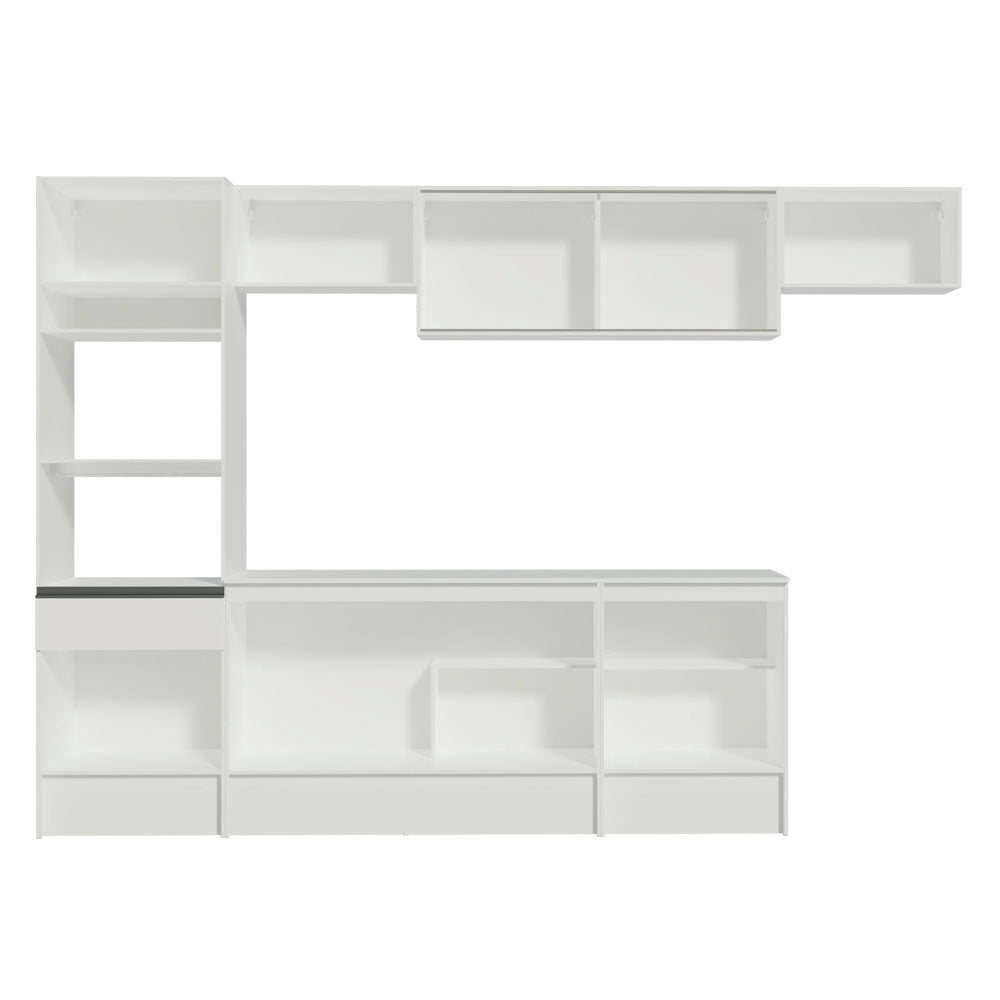 Combo completo de Cocina 300cm Blanco Topazio Madesa 01