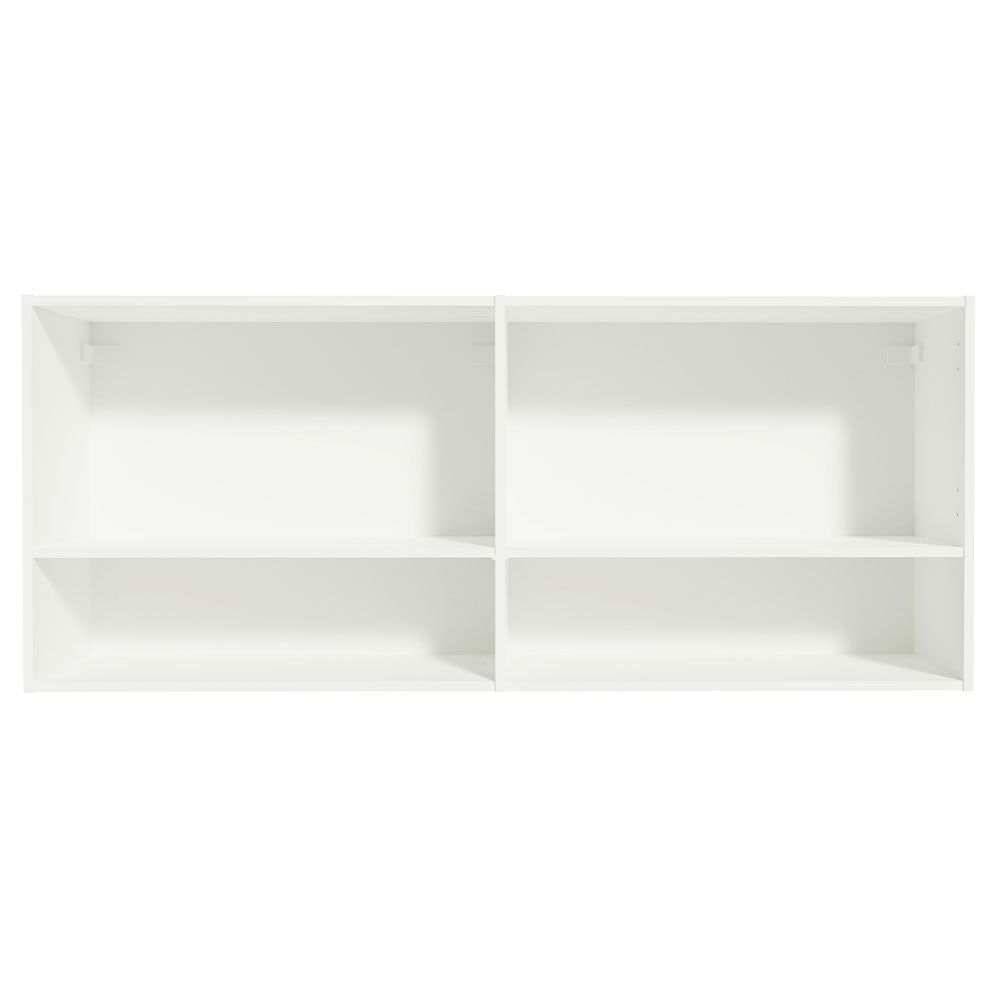 Alacena para Dormitorio con Nicho y Repisa 120 cm Blanco Madesa