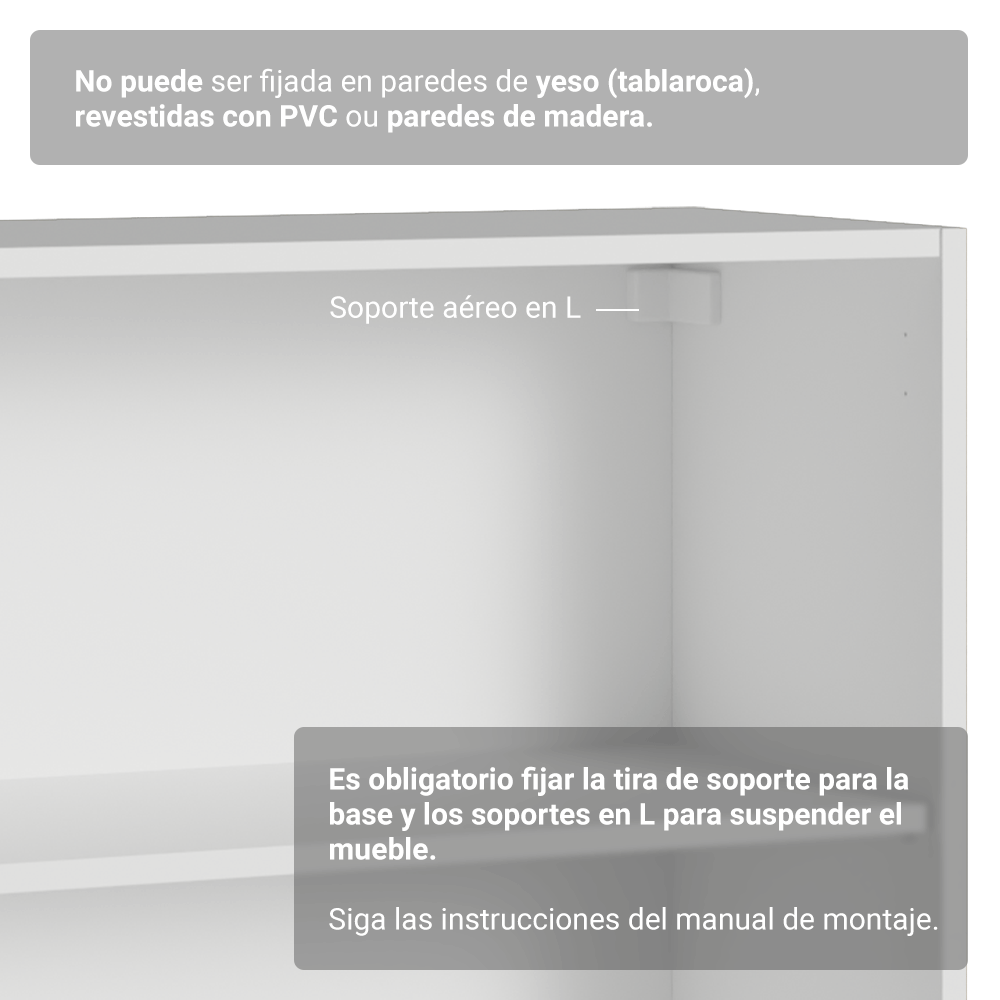 Rack para TV hasta 70 pulgadas, 160cm, 4 cajones, Blanco Vik 04