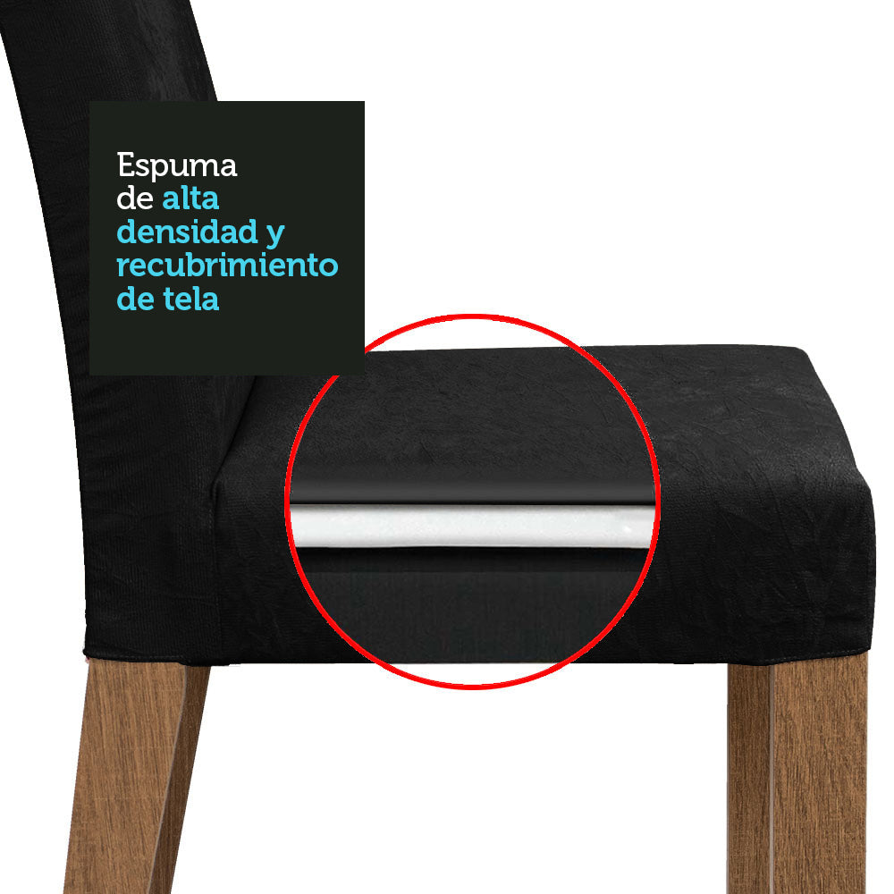 Juego de Comedor con Mesa y 8 Sillas Madesa Oxford Doris MM