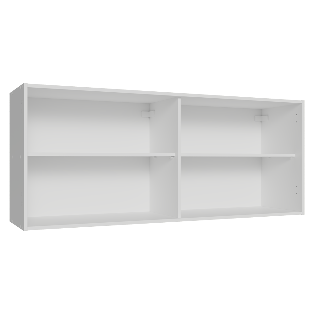 Alacena 120 cm 2 Puertas de con Blanco Pieta Madesa