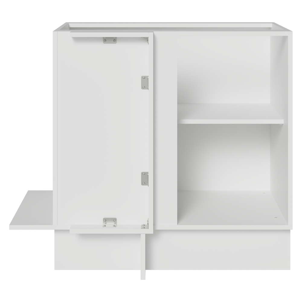 Bajo Mesada Esquinero 94 cm 1 Puerta (Sin Mesada) Blanco Stella Madesa