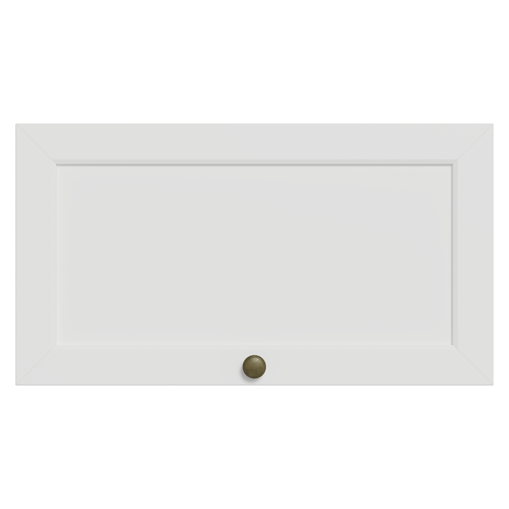 Alacena 60 cm 1 Puerta Puerta Rebatible Marrón/Blanco Vik Madesa