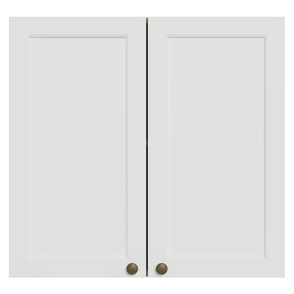 Alacena 70 cm 2 Puertas Marrón/Blanco Vik Madesa