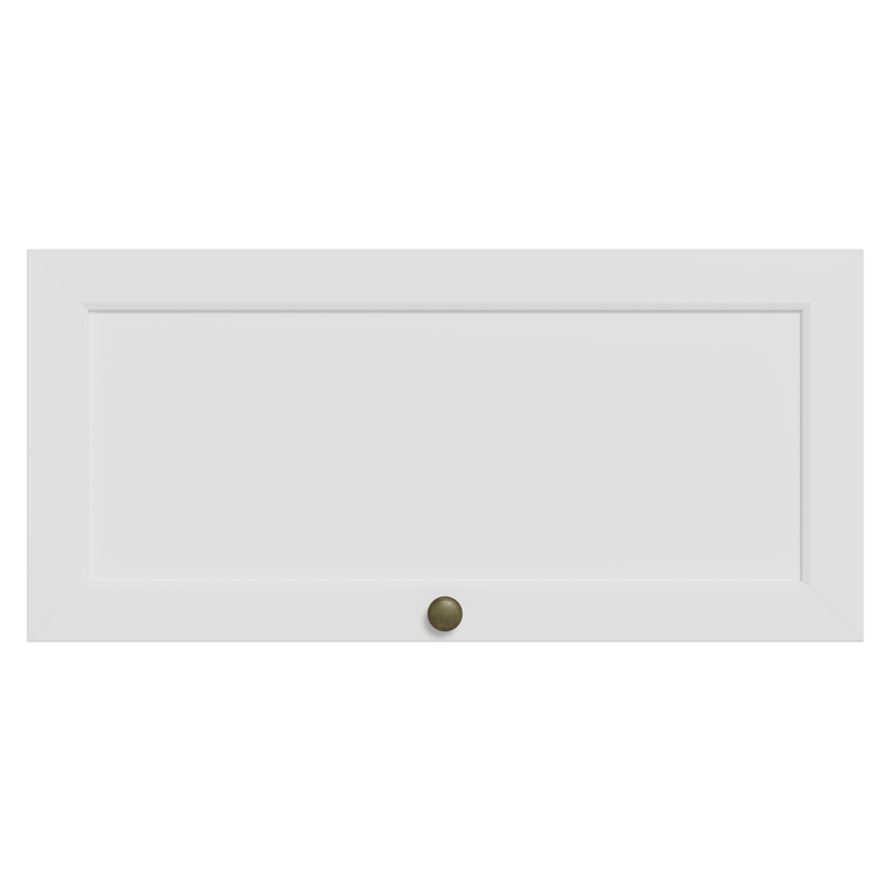 Alacena 70 cm 1 Puerta Puerta Rebatible Marrón/Blanco Vik Madesa