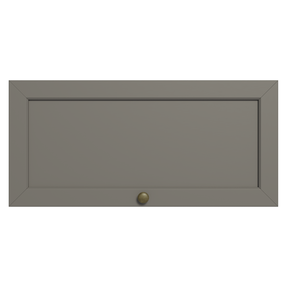 Alacena 70 cm 1 Puerta Puerta Rebatible Marrón/Gris Vik Madesa
