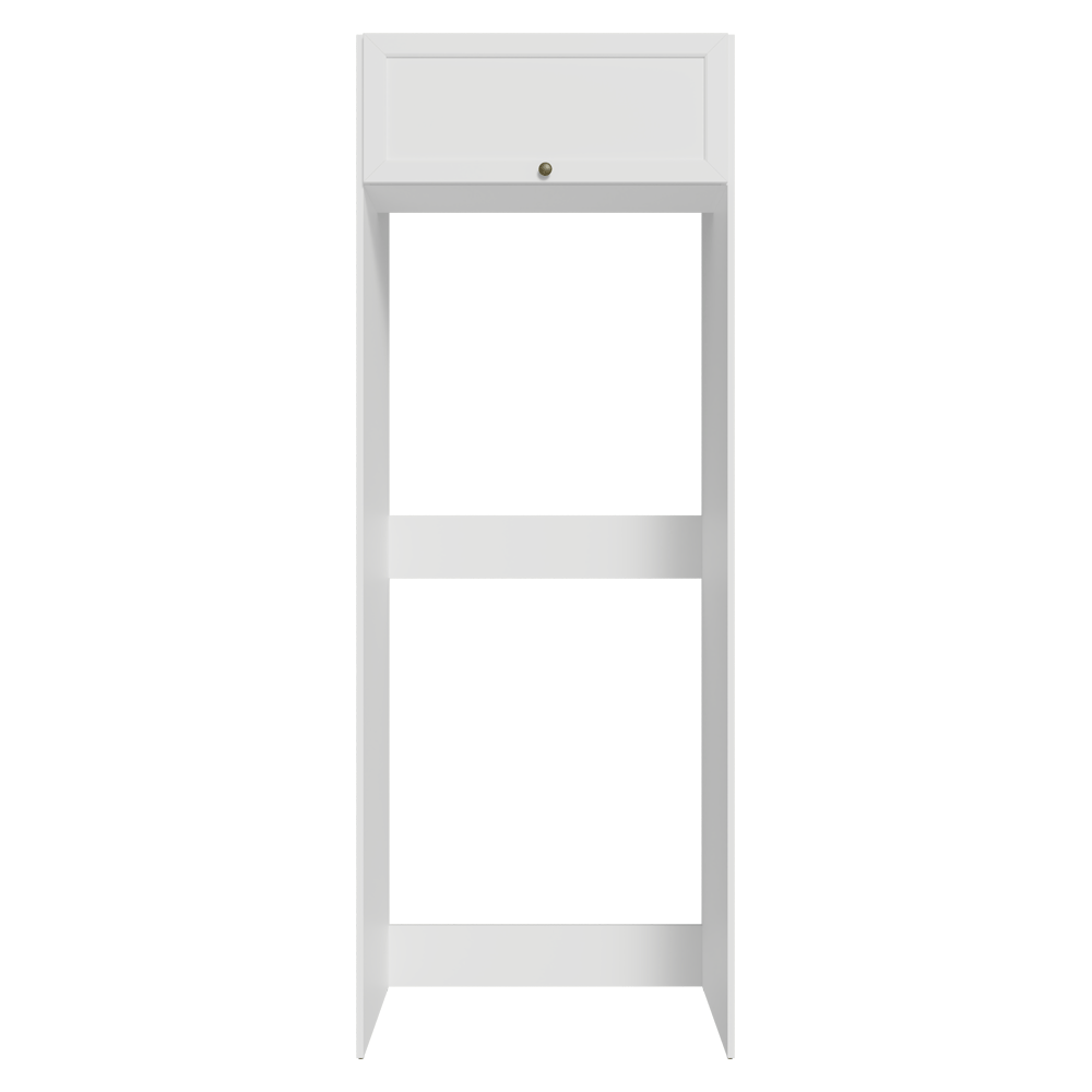 Mueble para Heladera 1 Puerta Rebatible Blanco Vik Madesa
