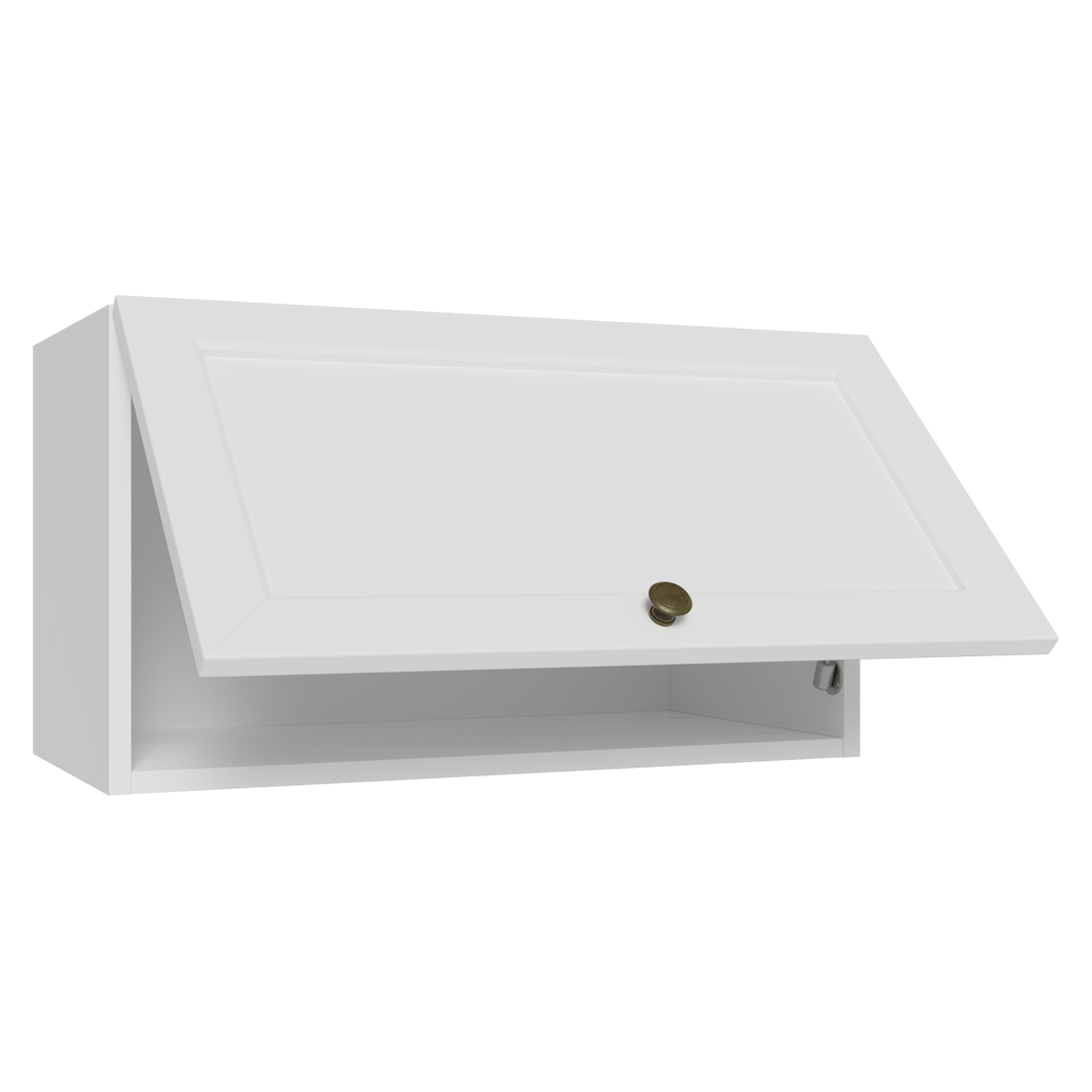 Alacena 60 cm 1 Puerta Puerta Rebatible Blanco Vik Madesa