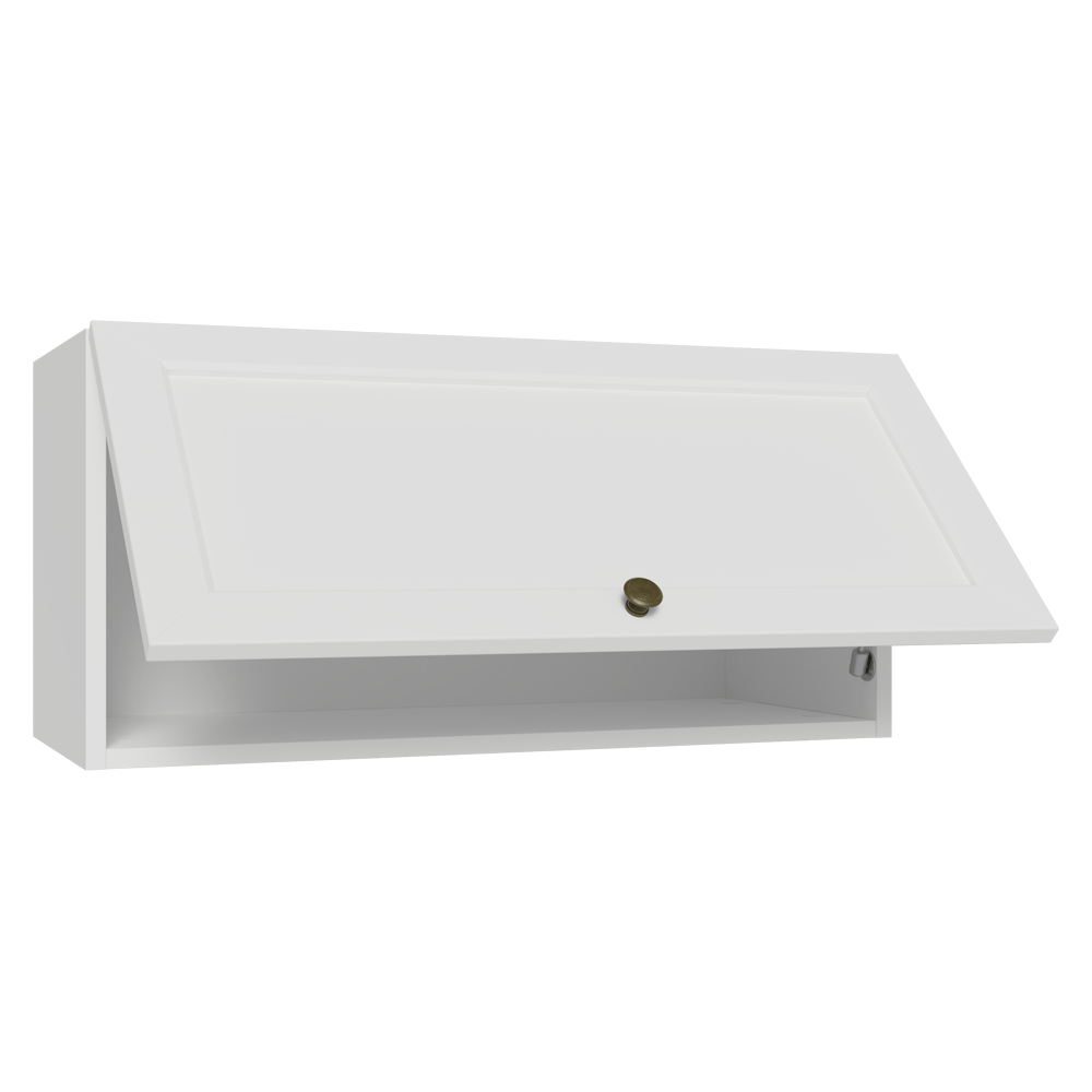 Alacena 70 cm 1 Puerta Puerta Rebatible Blanco Vik Madesa