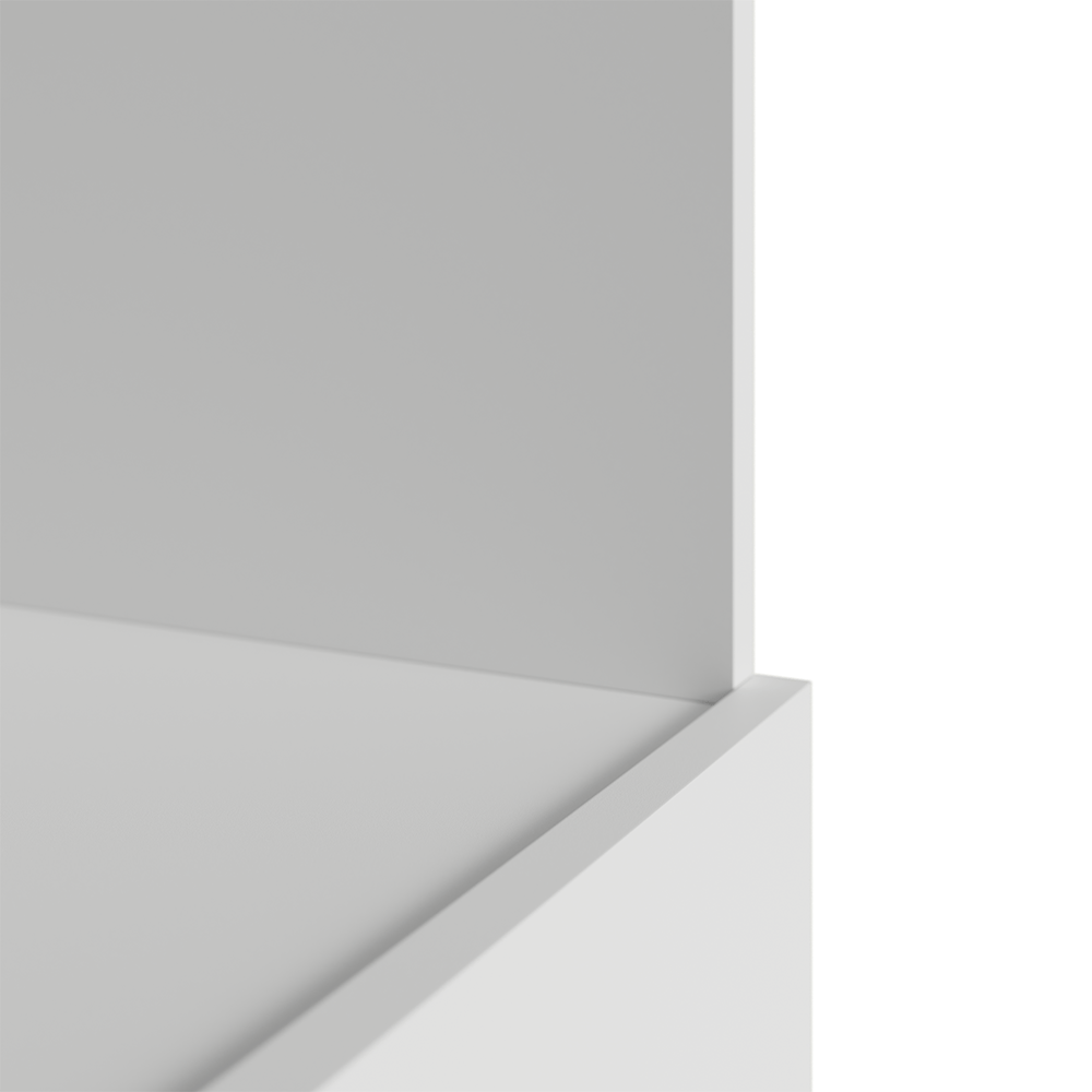 Bajo Mesada para Horno/Microondas 70 cm 1 Gaveta (Sem Mesada) Blanco