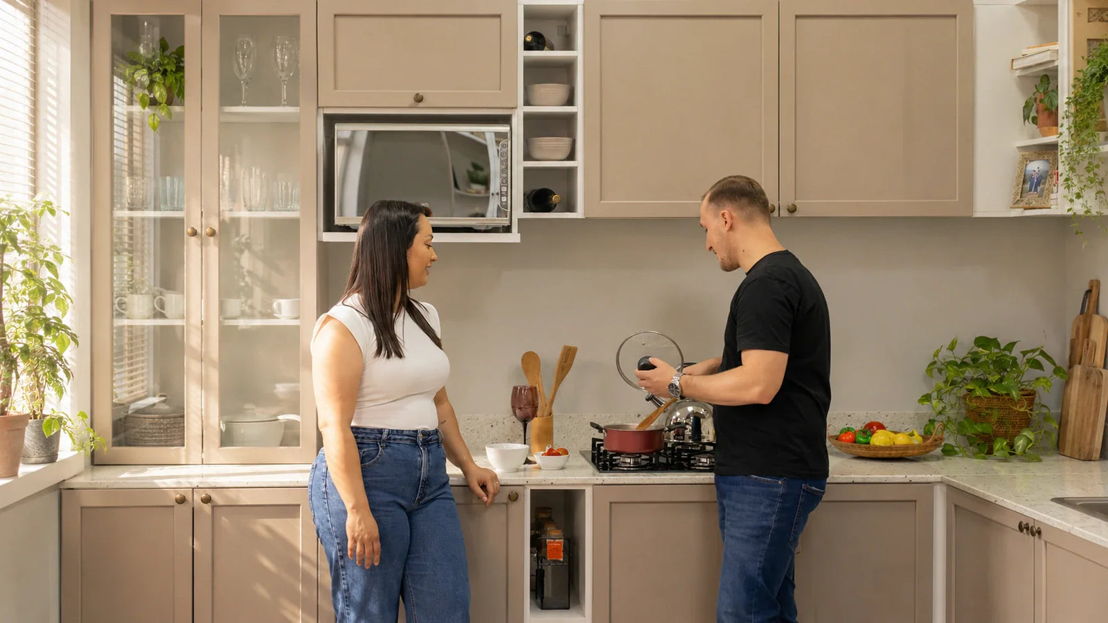 Cocina Vik Crema Madesa