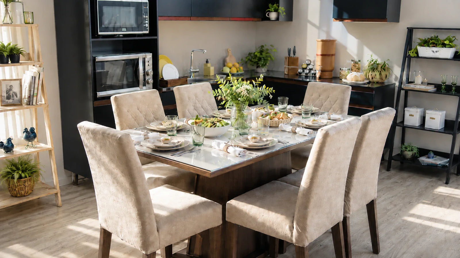 Cocina y Comedor Integrados