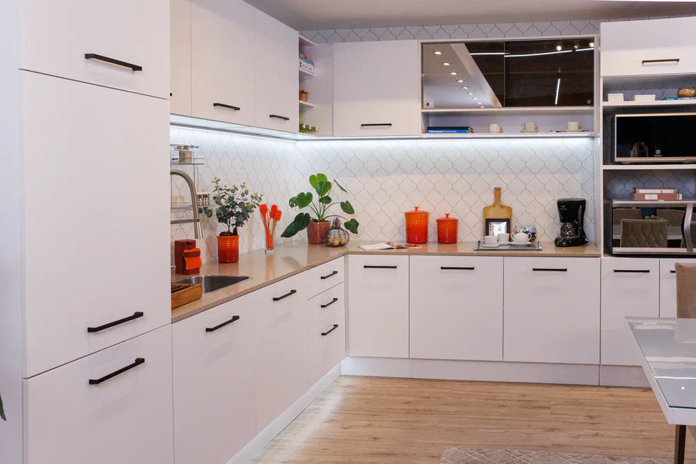 diseño de cocina con línea Agata