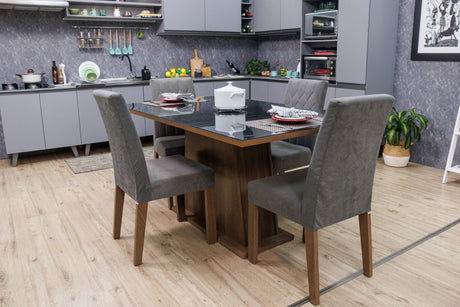 Juego de Comedor Madesa Gris