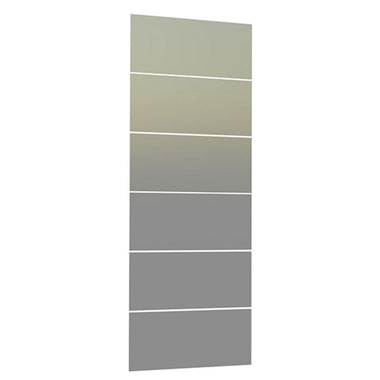 Kit 6 Espejos 26,2 x 58,5 cm para Placard Madesa