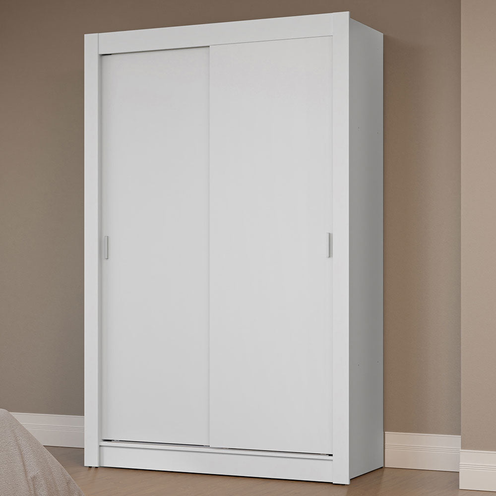Placard 2 Puertas Corredizas Blanco Milano