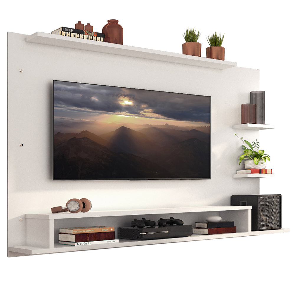 Panel de TV Hasta 60 Pulgadas 180 cm Blanco Alfa Madesa