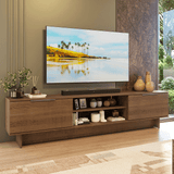 Rack para TV hasta 80 Pulgadas 218 cm 2 Puertas Marrón Stella Madesa
