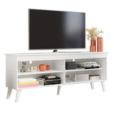 Rack para TV Turim hasta 65 con patas Blanco