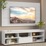 Rack para TV y Panel Hasta 65 Blanco Orlando