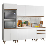 Combo completo de Cocina 250cm Reims Blanco