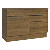 Bajo Mesada Cocina 120 x 60 cm 1 Puertas e 2 Cajones (Con Mesada) Marrón Stella Madesa