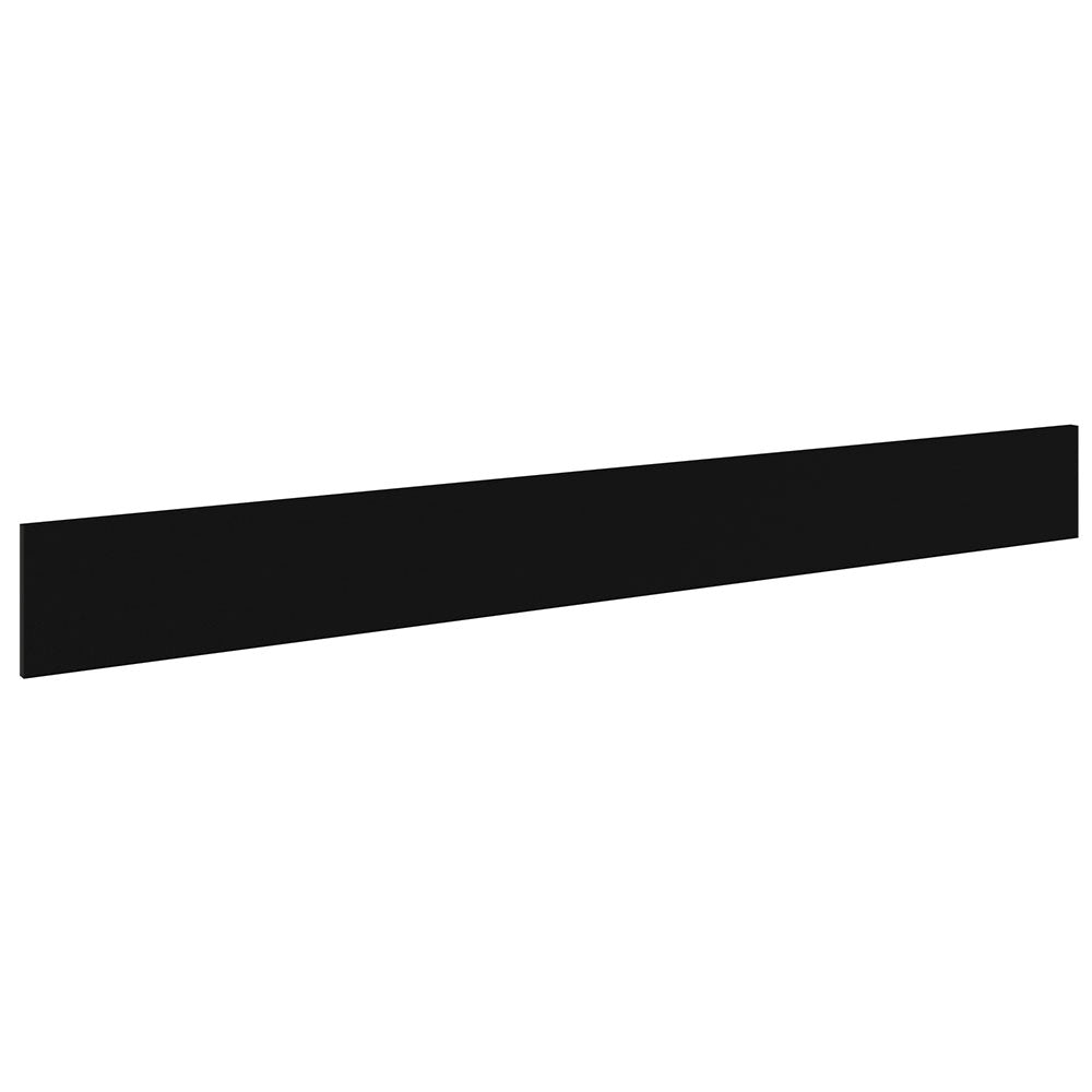 Frente Falsa para Bajo Mesada Cocina Madesa Glamy y Agata 150 cm Negro