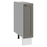Bajo Mesada Especiero 20x60 cm 1 Puerta (Sin Mesada) Blanco/Gris Vik