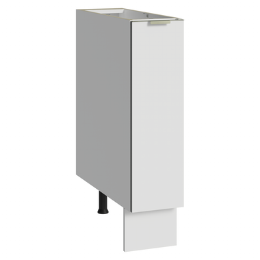 Bajo Mesada Especiero 20 cm 1 Puerta Sin Mesada Blanco Lux Madesa