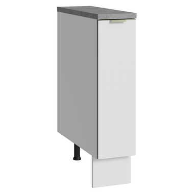 Bajo Mesada Especiero 20 cm 1 Puerta Blanco Lux Madesa