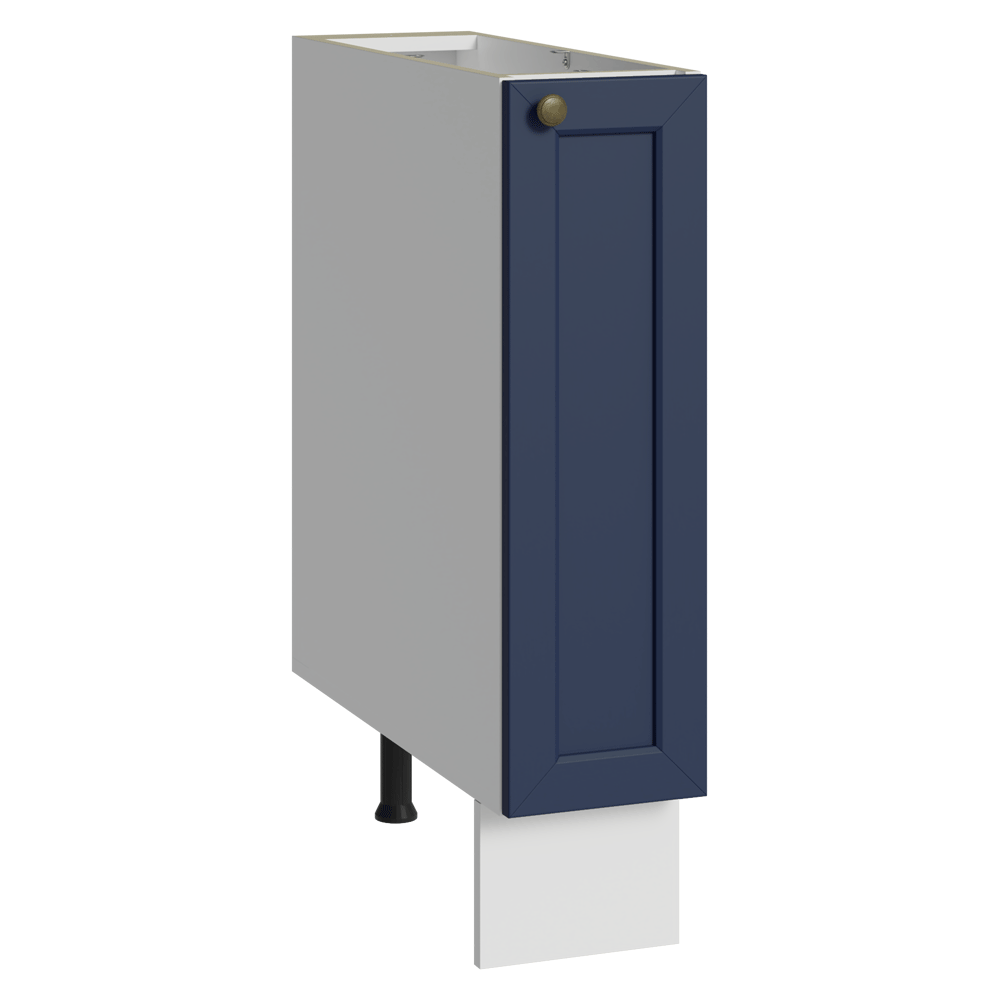Bajo Mesada Especiero 20x60 cm 1 Puerta (Sin Mesada) Blanco/Azul Vik