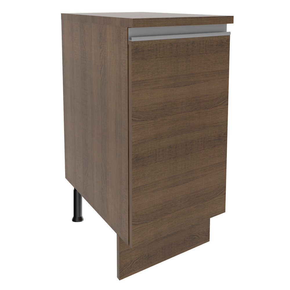Bajo Mesada Madesa Glamy 35 x 60 cm 1 Puerta (Con Mesada) Marrón